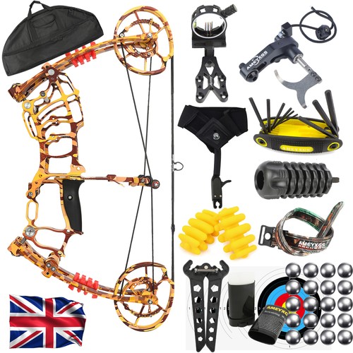 Short axis compound bow - bow, kit