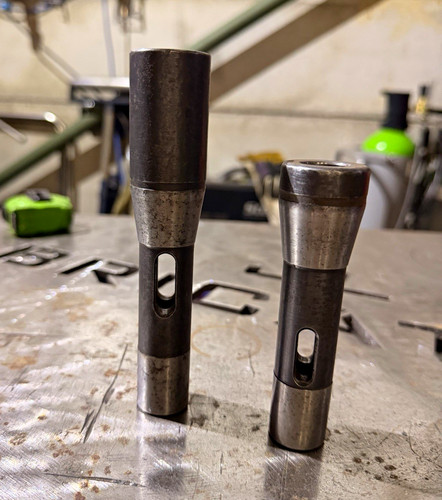 Mt2 and mt3 milling chuck - r8,