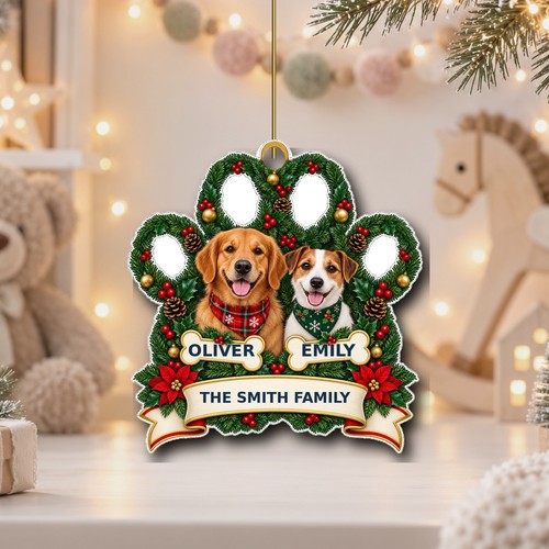 Personalised dog christmas - personalised,