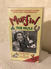 Muffin The Mule - VHS Tape -