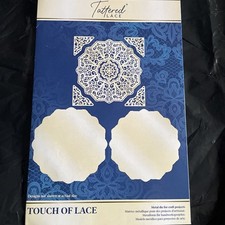 Tattered Lace Arts And Crafts Metal Die Set Touch Of Lace