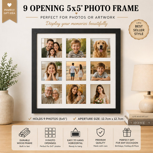 Aperture photo frame - photo, frame: