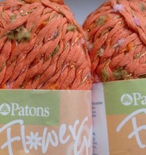 2 x 50g PATONS Flower Garden