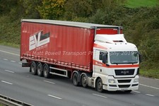 Truck Photo 12x8 - MAN -