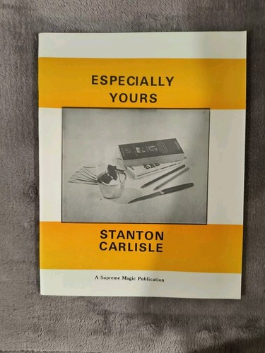 Especially yours stanton - especially, by