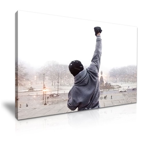 Rocky balboa stretched canvas - rocky,