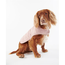 Barbour Baffle Quilt Pink Dog