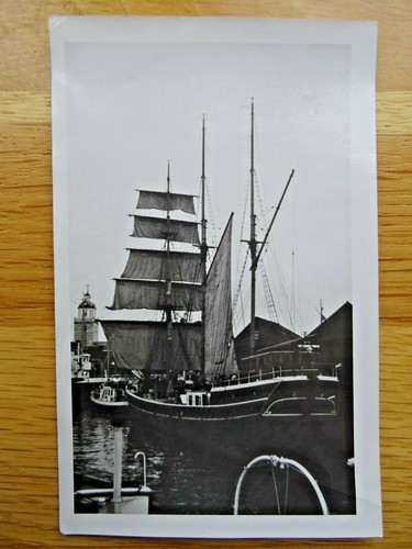 Old photograph sailing ship - old,