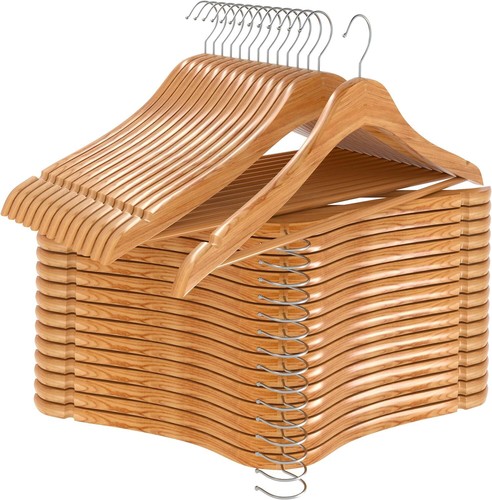 Wooden hangers pack - of, 20