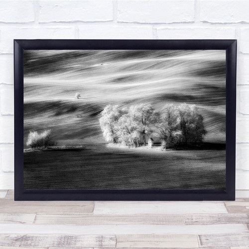 Moravia landscape infrared - moravia,