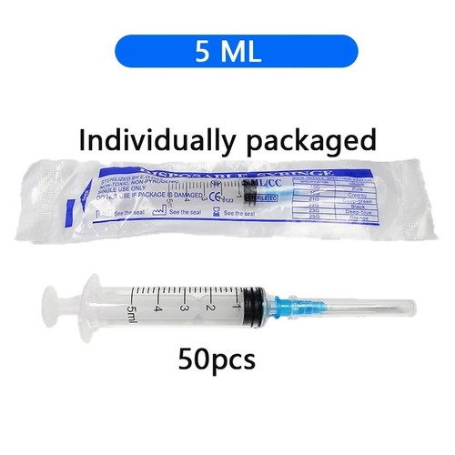 50pcs with cap needle - 10-50pcs,