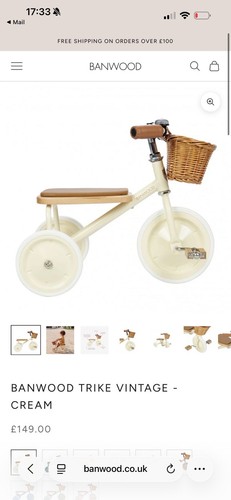 Banwood kids ride - in, trike