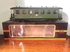 Train 757-5803 TB PASSENGER COACH 970-407 Green - G Gauge Boxed VGC