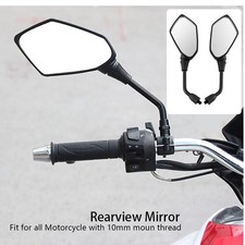 2x 10mm Universal Black