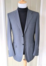 Canali Slate Blue Pure Wool