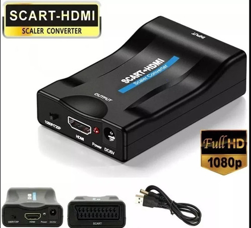 Scart hdmi converter - to,
