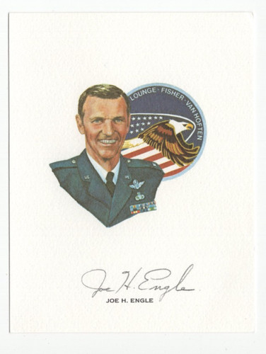 Joe engle signed - engle,