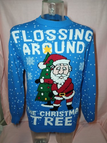 Santa dancing christmas jumper - santa,