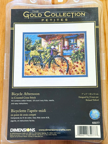 Dimensions cross stitch - cross, kit