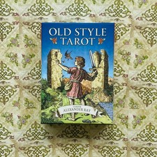 Old Style Tarot Cards Deck & Booklet By Alexander Ray US Games Systems OST79