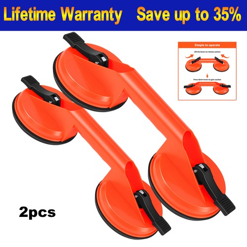 2xdual suction cup pad lifter - suction,