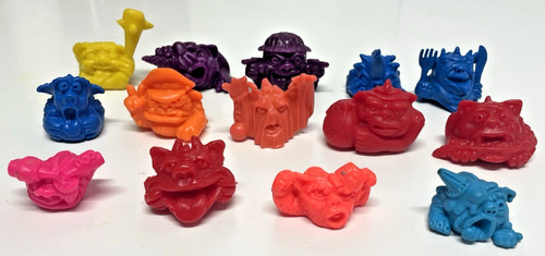 1990s mini boglins - boglins, x14