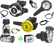 SCUBAPRO MK17 EVO S600 + R105 OCTOPUS COMPACT SPG + BCD Hose - DIN 300 Yoke 232