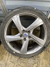 18" VOLVO V60 S60 R DESIGN IXION ALLOY WHEEL 31317640 With Tyre Rim 4