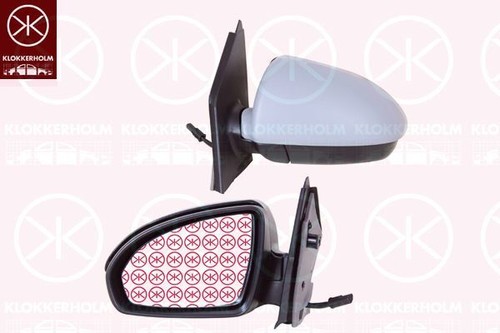 New complete door mirror lh - -,