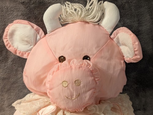 1986 puffalump pink - puffalump, bull