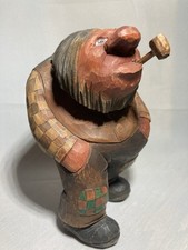 Anton Sveen  Norway Norwegian Carved Wooden troll man  
