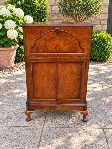 Antique burr walnut art deco - antique,