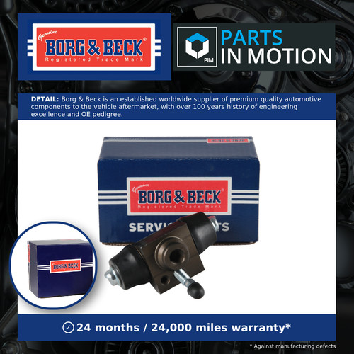 Wheel cylinder rear bbw1720 - cylinder,