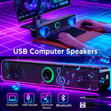 USB Computer Speakers Wired &