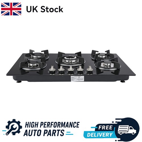 Gas hob five burner - hob,