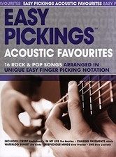 Easy Pickings Acoustic Favourites Gtr (Complete Chord Songbook) by Various Book