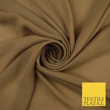 70 COLOURS Plain Dyed Chiffon Fine Soft Georgette Sheer Dress Fabric 57" Wide
