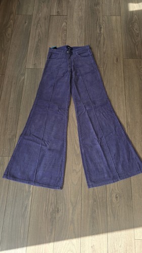 Spase corduroy purple flared - corduroy,