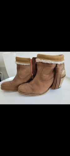 Superdry women leather boots - superdry,