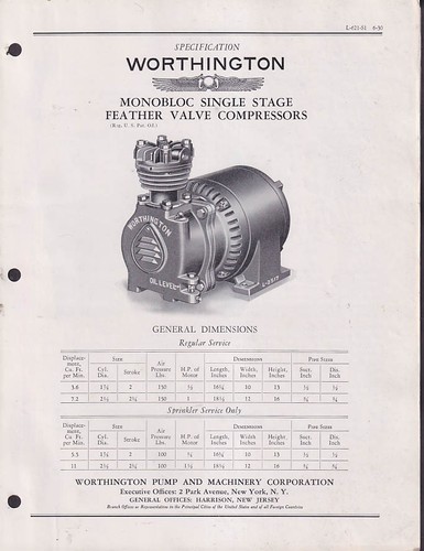 Worthington monobloc single - monobloc,