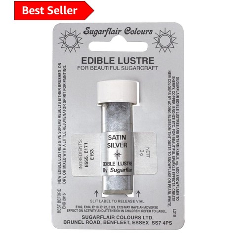 Gourmet satin silver edible - gourmet,
