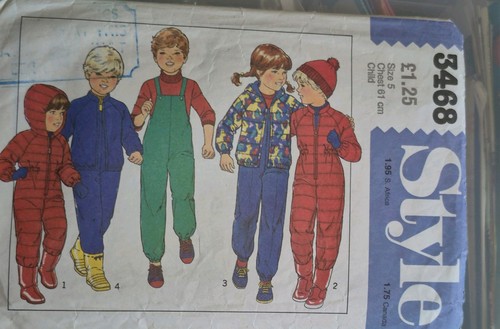 Style 3468 childs anorak - style,