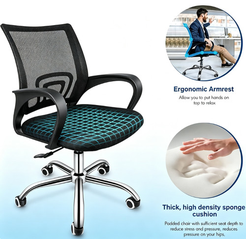 Adjustable height mesh office - adjustable,