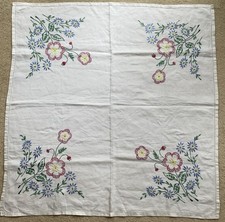 Vintage Tablecloth Hand