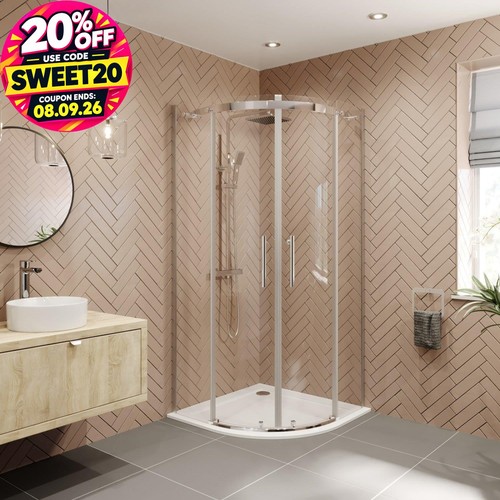 900 900mm quadrant shower - 900mm,