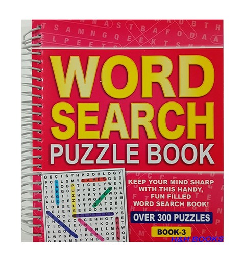 Wordsearch puzzle book spiral - wordsearch,