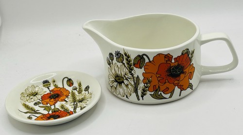 Large meakin poppy jug - poppy, &