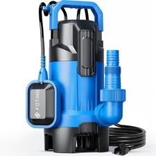 FOTING 28000L/H Submersible Water Pump 900W Float Switch Dirty/Clean Pond Pool