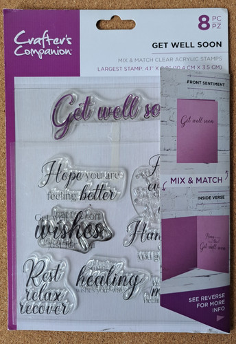 Crafters companion get well - crafters,