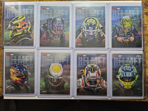 Topps helmet cards joblot - helmet,